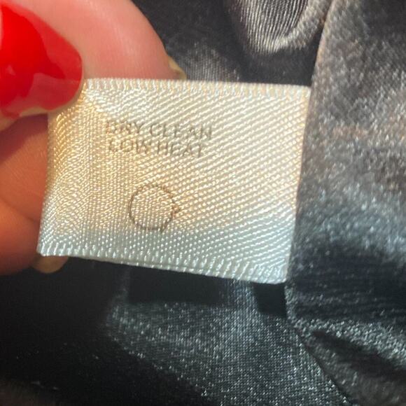 BOSTON PROPER Parisian Tweed Blazer Jacket Bronze Chain Sequins Size 6 - Picture 8 of 9